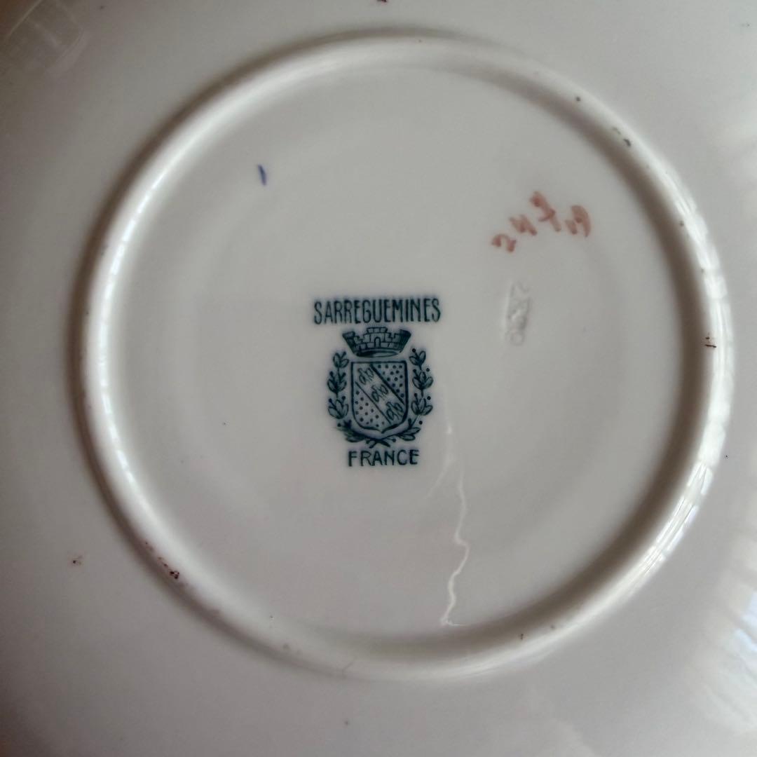 アンティーク サルグミンヌ ミントン ソーサー3枚