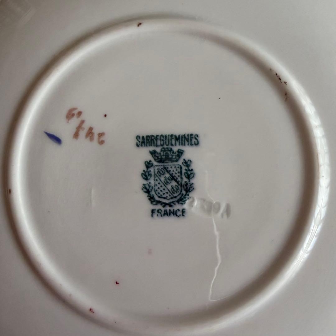 アンティーク サルグミンヌ ミントン ソーサー3枚