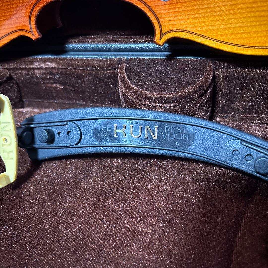 オレンジ バイオリン ケース付き