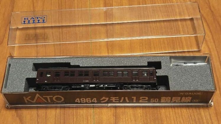 【国鉄・美品】KATO クモハ12 50 鶴見線 M車 4964 Nゲージ