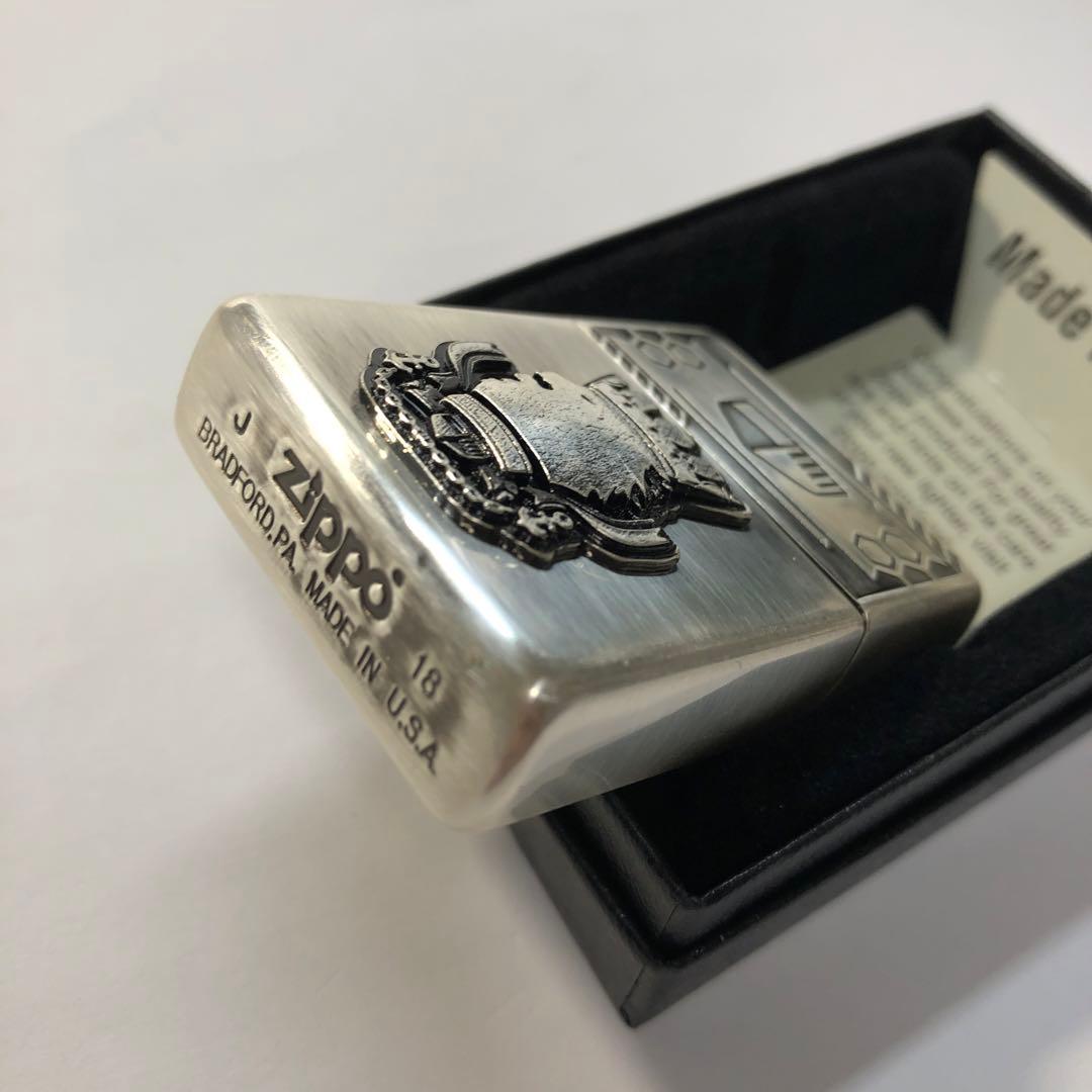 #8910【未使用】アズールレーン 半立体メタルZIPPO「ロイヤル」