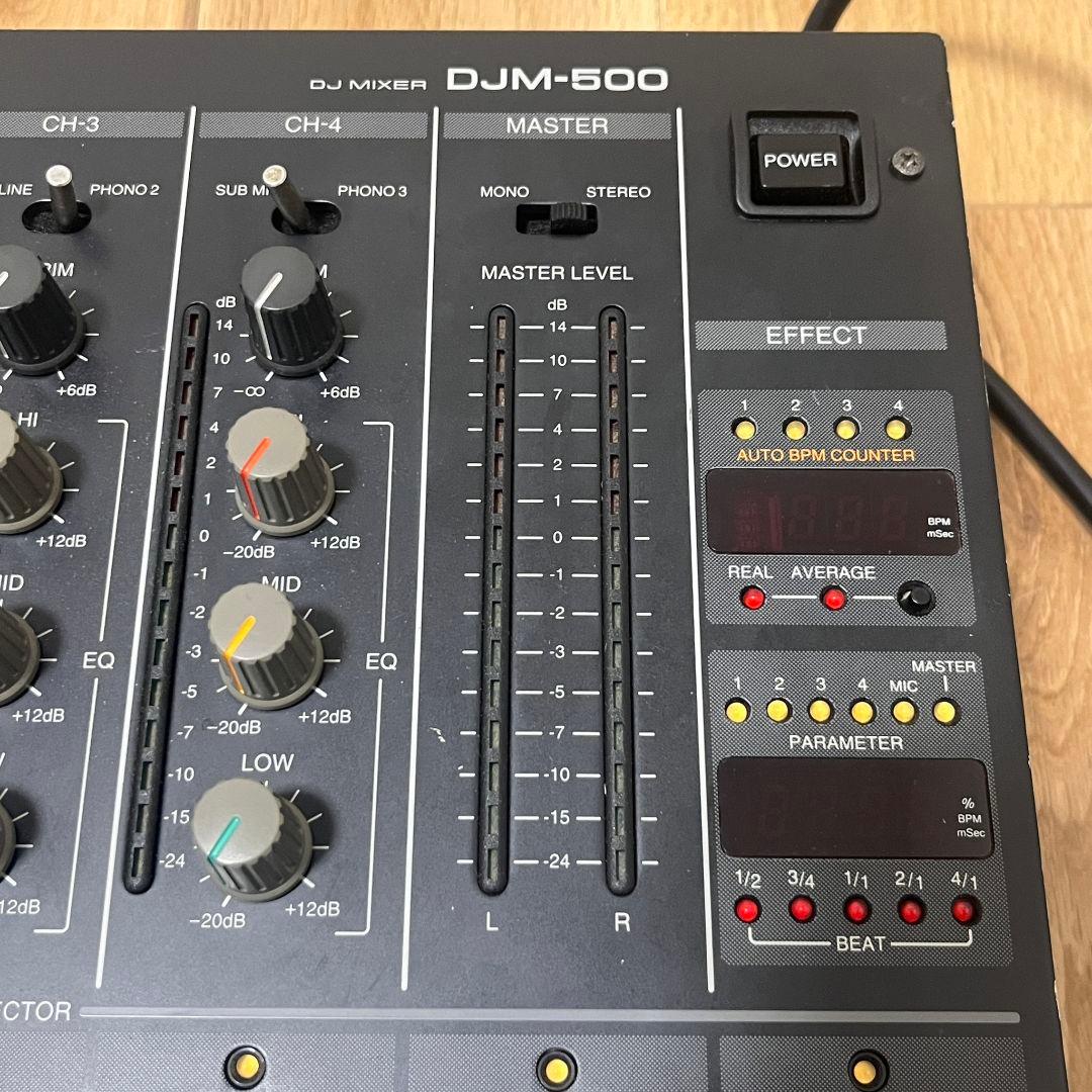 Pioneer DJM-500 DJミキサー　パイオニア