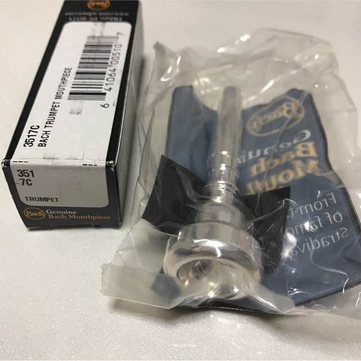 Bach Trumpet用マウスピース 7C 未開封