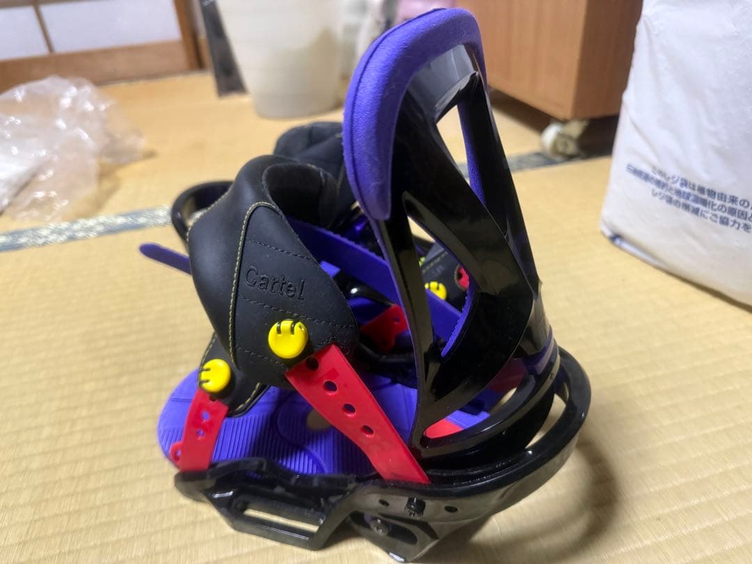 BURTON Cartel スノーボードビンディング Men's Sサイズ