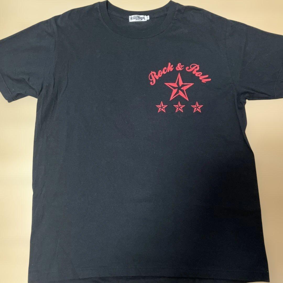 矢沢永吉　E羽 ロゴ　Tシャツ