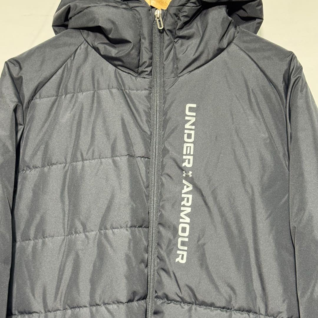 131【美品】アンダーアーマー　ベンチコート　メンズL