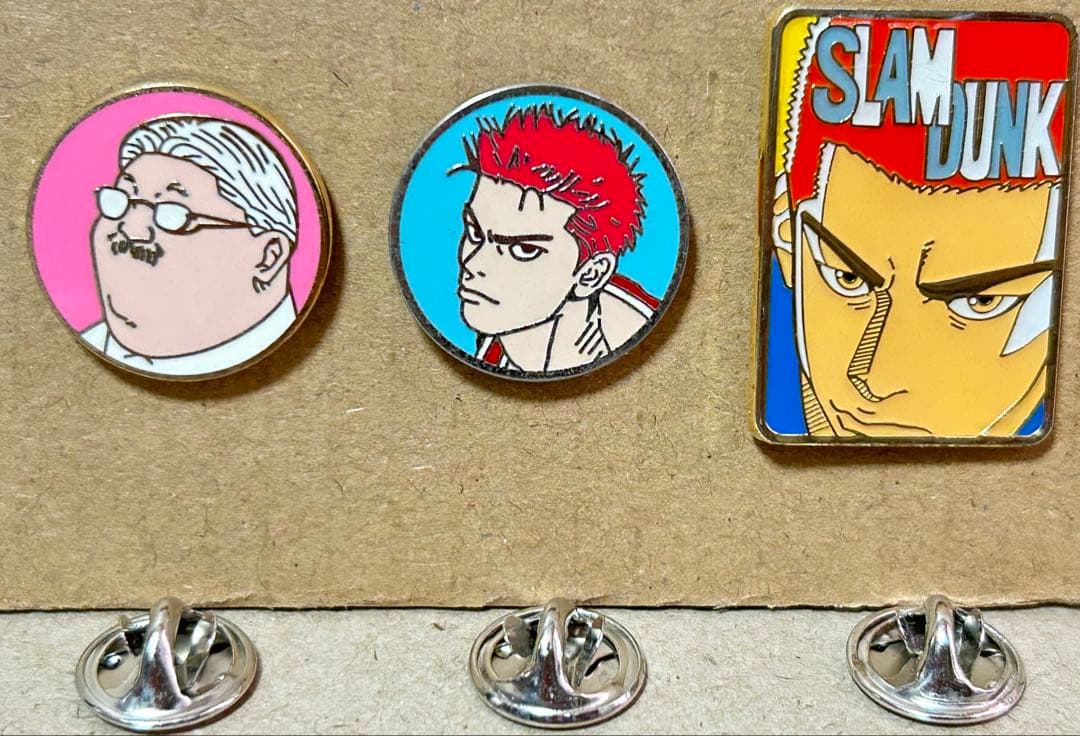 SLAM DUNK スラムダンク　桜木花道　安西先生　公式　ピンバッジ　ピンズ