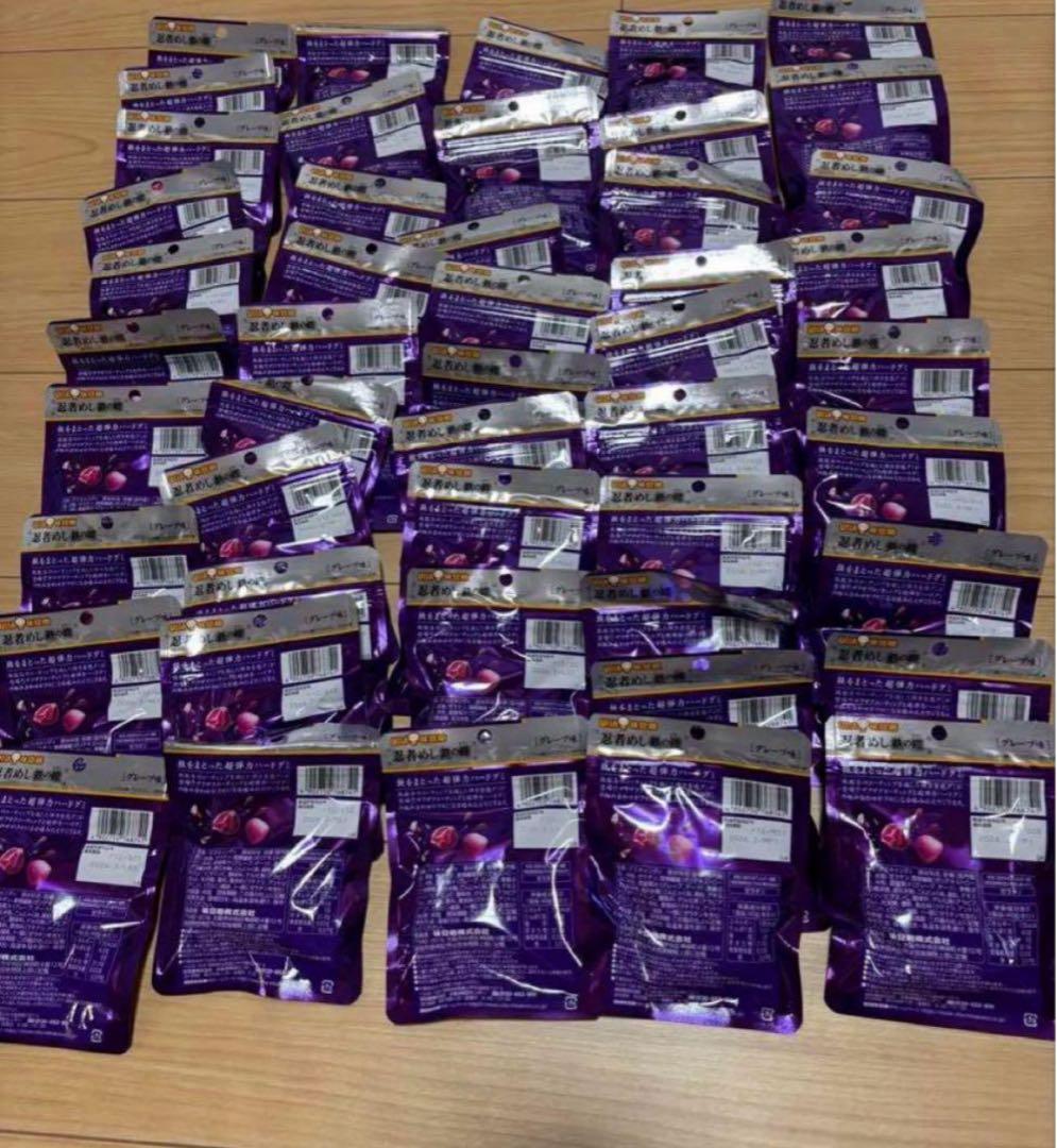 UHA味覚糖　忍者めし　鉄の鎧　グレープ味 50袋