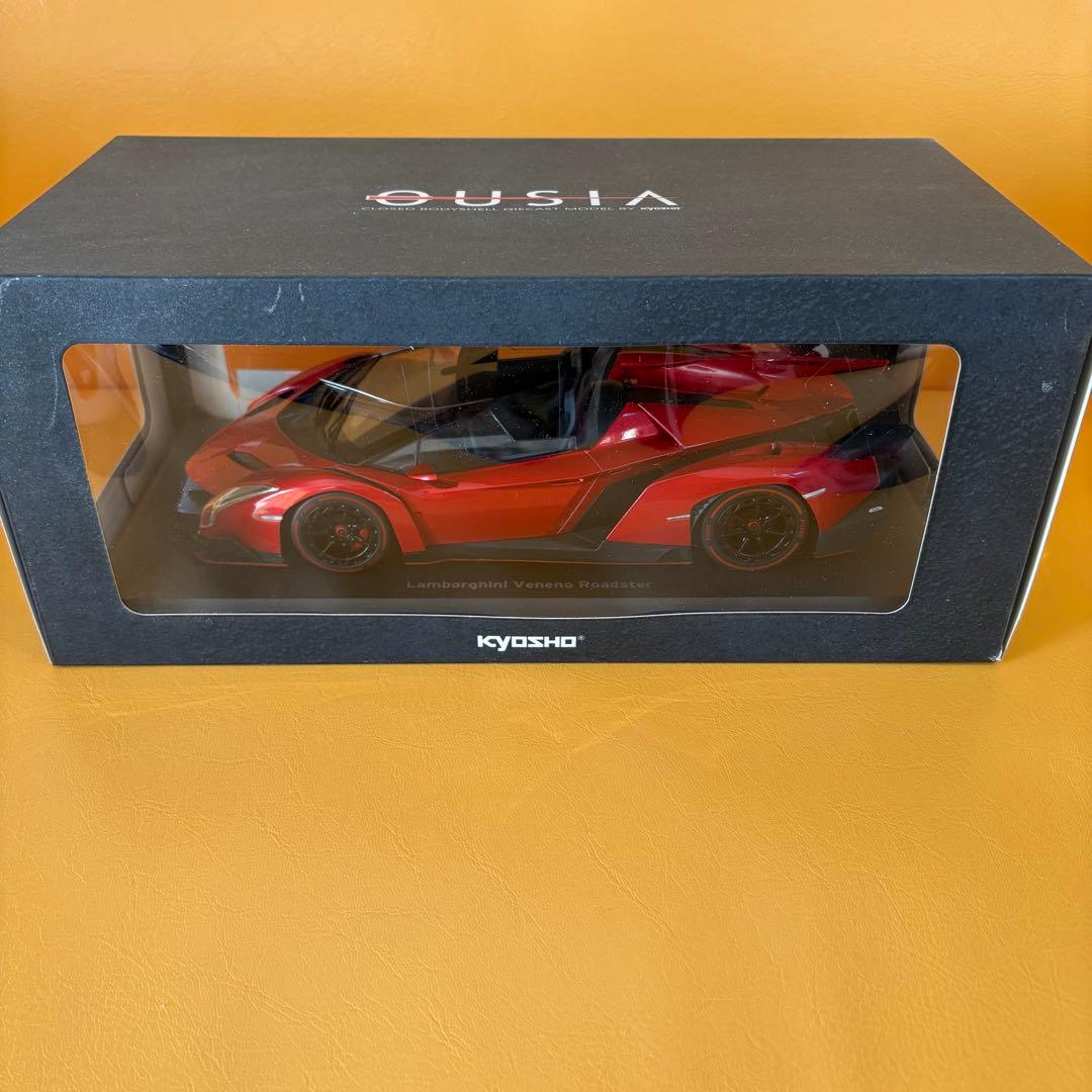 レア！京商 1/18 ランボルギーニ ヴェネーノ ロードスター