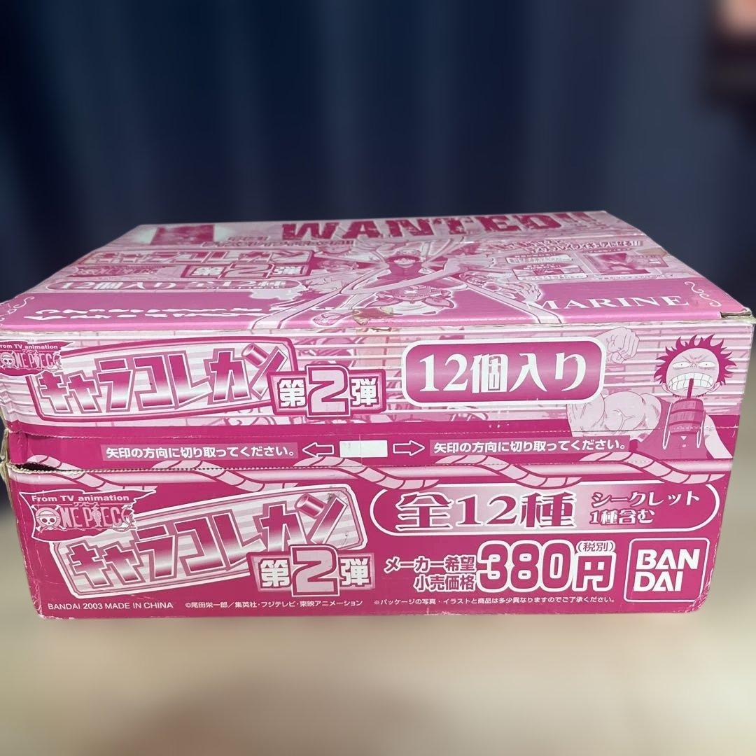 ワンピース　ディスプレイフィギュア　キャラコレカン　第二弾