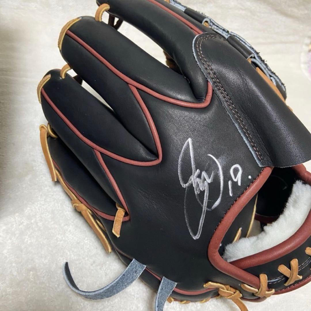 ミズノ　菅野智之選手　直筆サイン　オーセンティック　グローブ　沢村賞記念