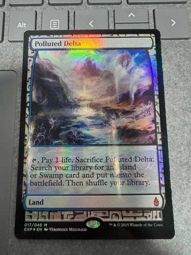MTG 汚染された三角州 Polluted Delta FOIL 英語 EXP