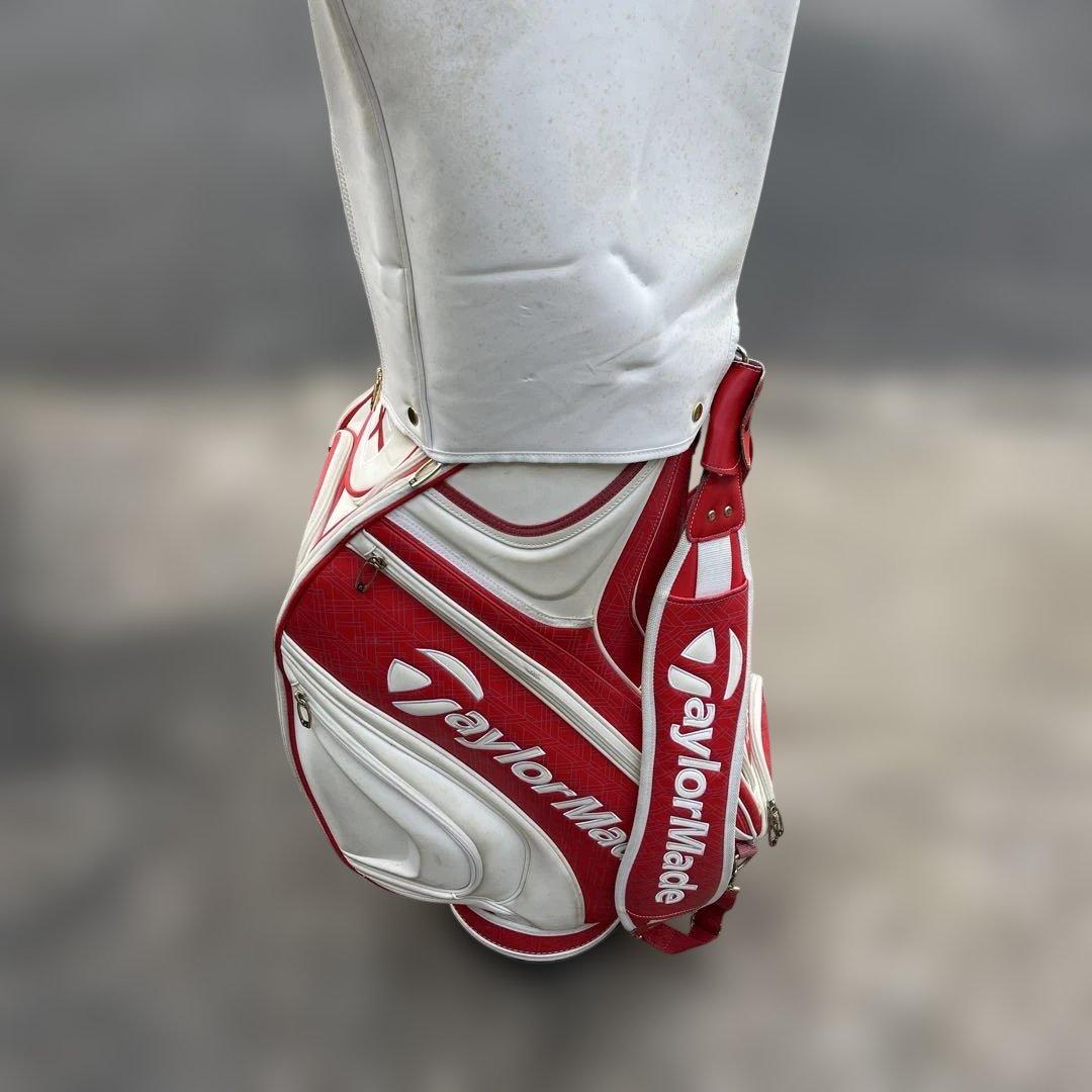 TaylorMade ゴルフツアーキャディバッグ レッド/ホワイト