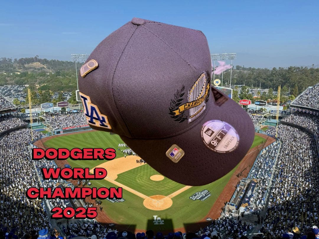 LA Dodgers 9FIFTY チャンピオンシップキャップ