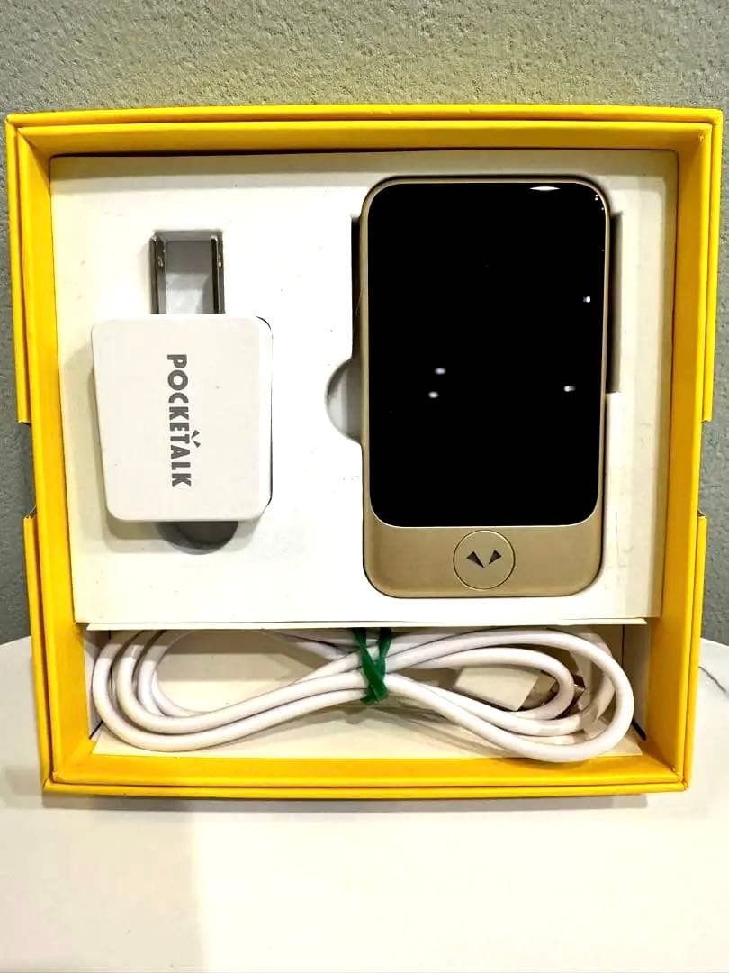 POCKETALK (S)翻訳機 ゴールド