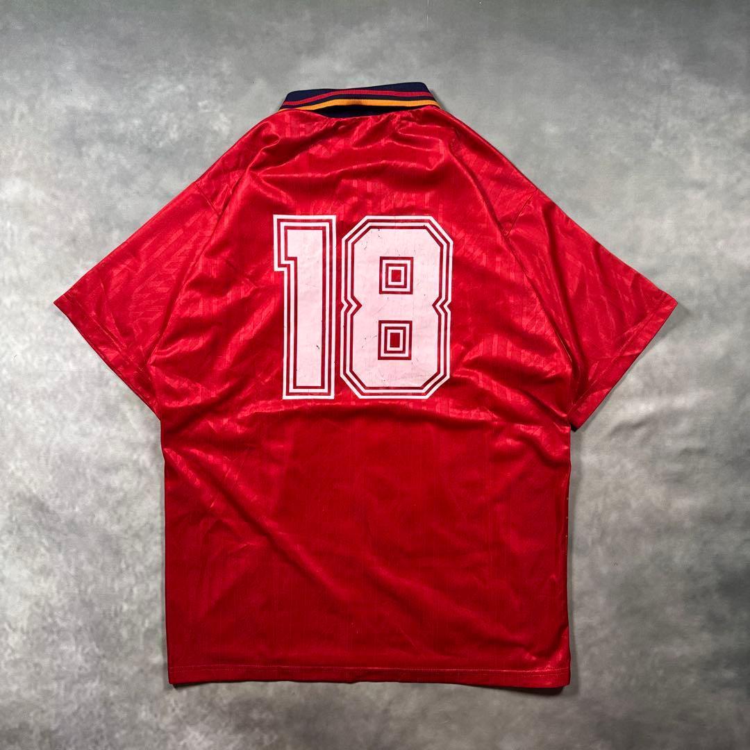 adidas古着94-96 スペイン代表　カミネロ　シティ監督グラルディオラ