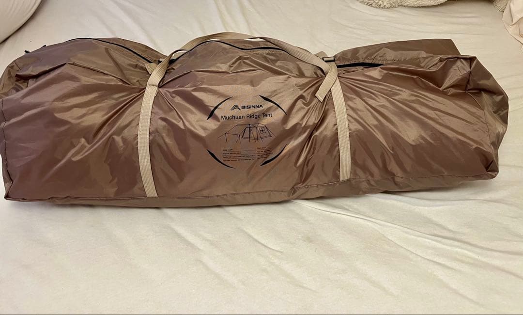 BISINNA ロッジ型テント UV50+ PU2000 中古一回使用のみ　美品