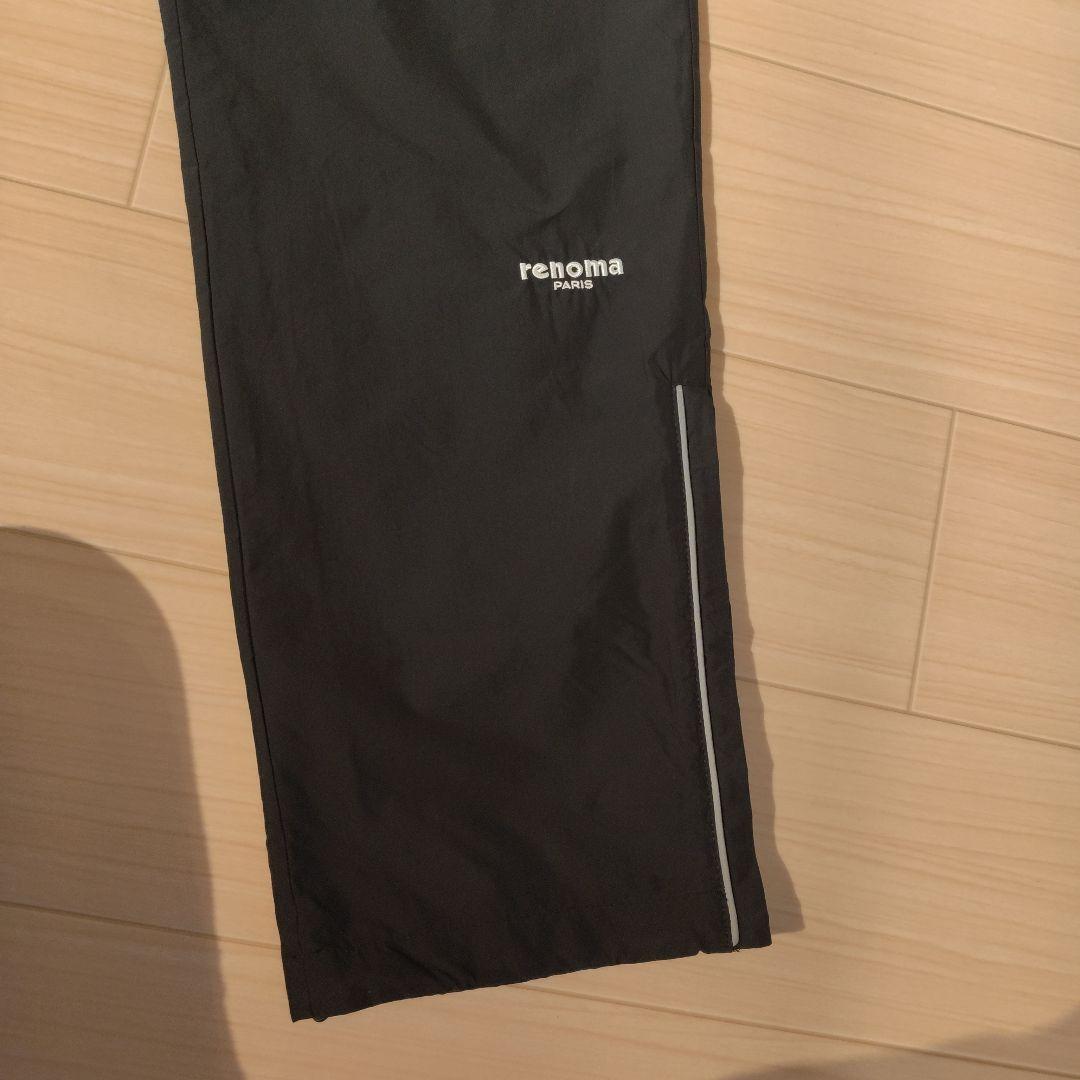 【2025 新作】Puma × renoma ブラックナイロンパンツ サイズL