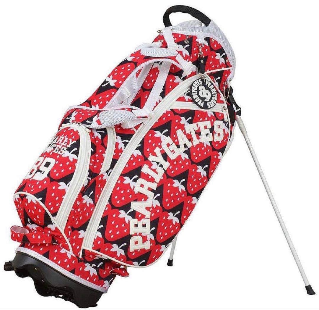 【激レア！新品未使用】パーリーゲイツ いちご キャディバッグ