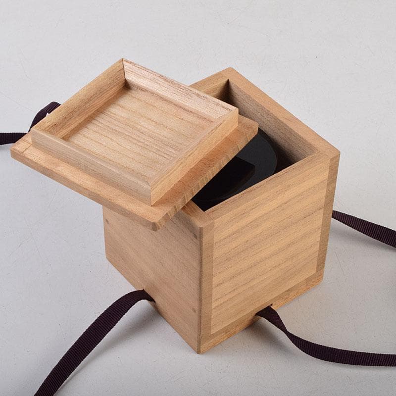 茶道具　輪島塗　中次　棗　共箱　V　9159