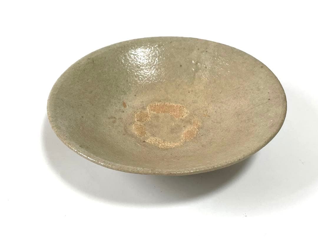 骨董　アンティーク　高麗青磁　李朝　堅手　平茶碗　抹茶碗　皿