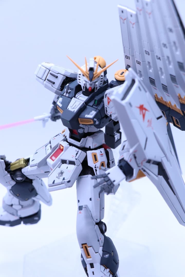 RG 1/144 νガンダム 【改修 塗装 完成品】