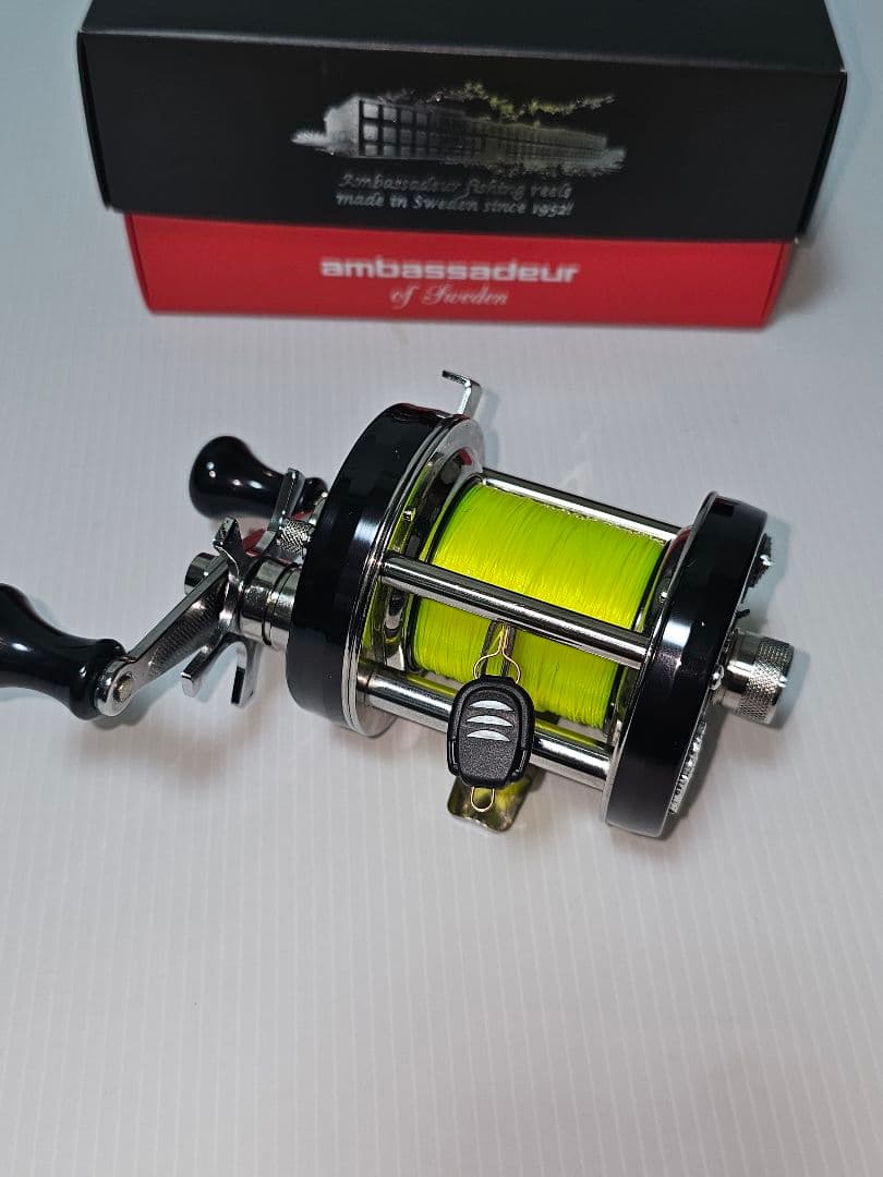 未使用アブガルシア amb 6500c factory tuned black