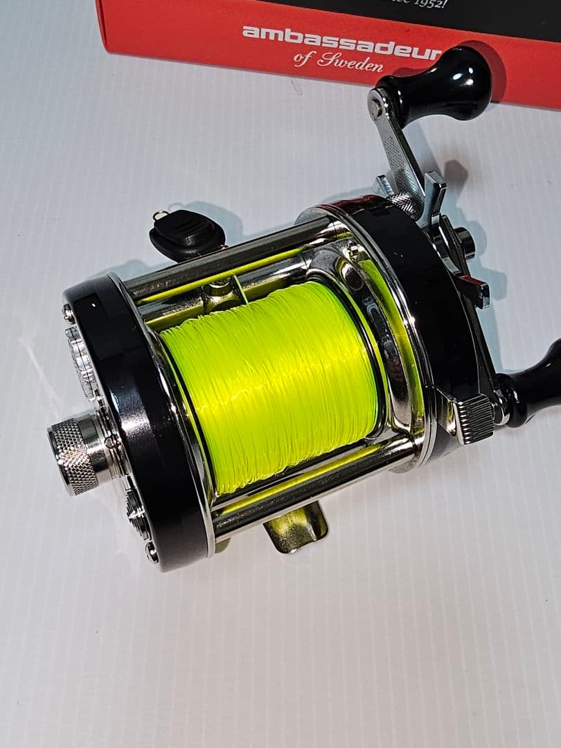 未使用アブガルシア amb 6500c factory tuned black