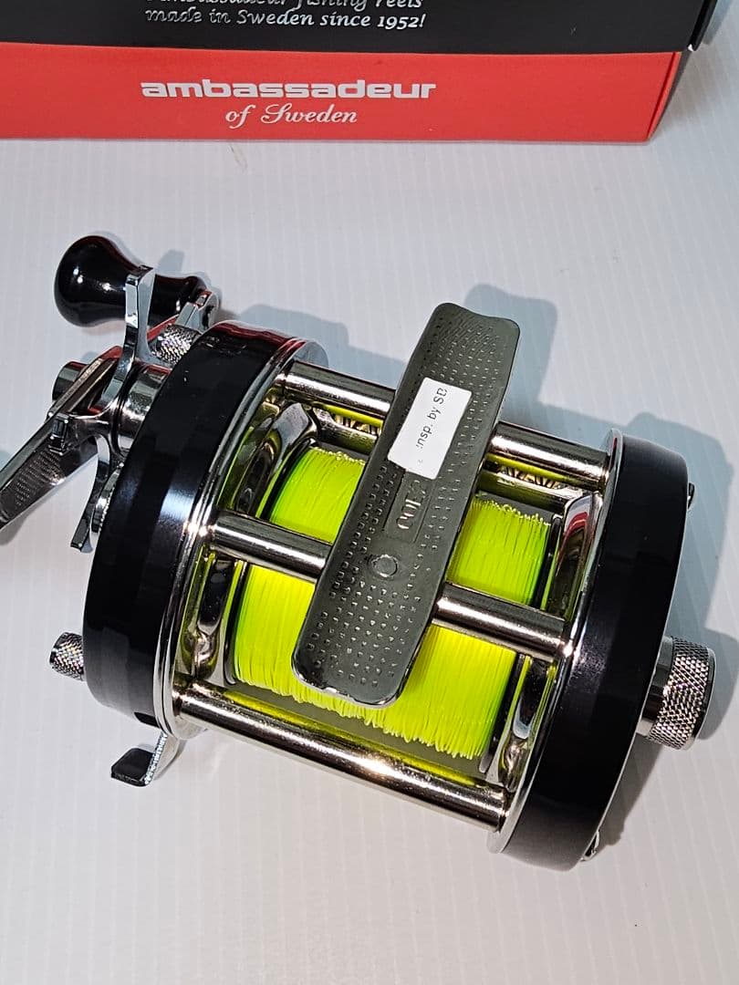 未使用アブガルシア amb 6500c factory tuned black