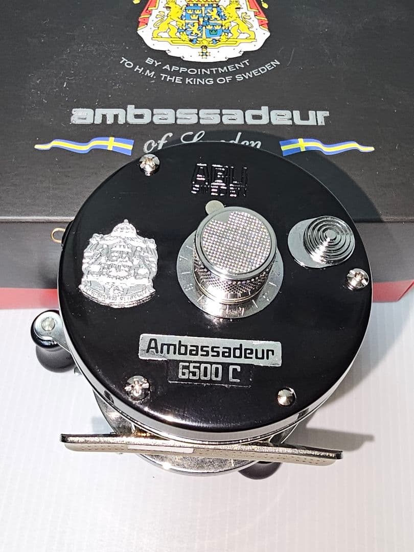 未使用アブガルシア amb 6500c factory tuned black