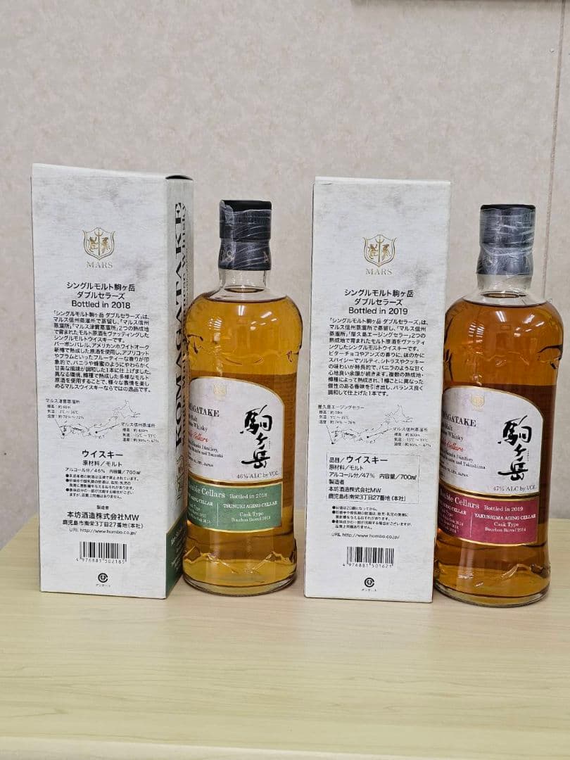 本坊酒造　シングルモルト駒ヶ岳ダブルセラーズ