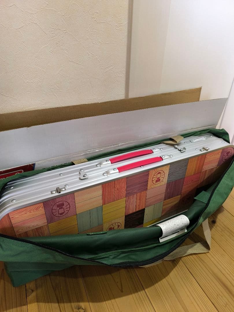 【値下げ】未使用 Coleman オールインワンキッチンテーブル
