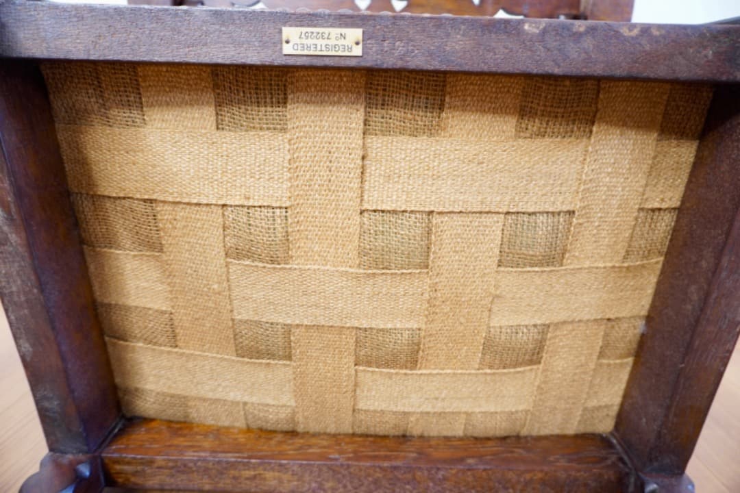 イギリス アンティーク モンクスチェア 2way チェア＆テーブル