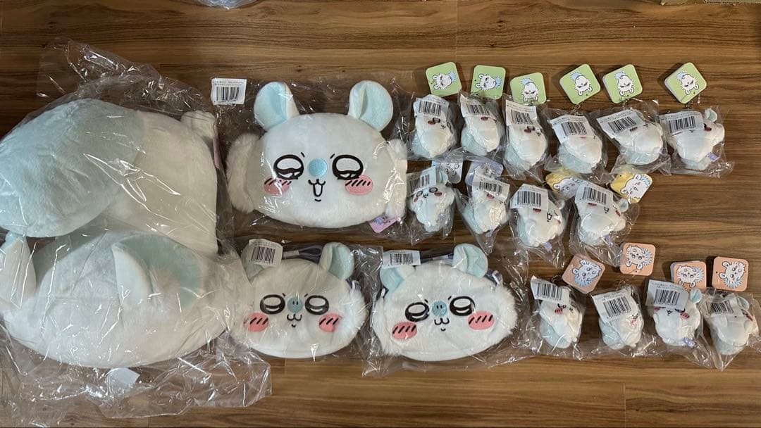 ちいかわ うさぎ モモンガ だらけくじ　50点セット