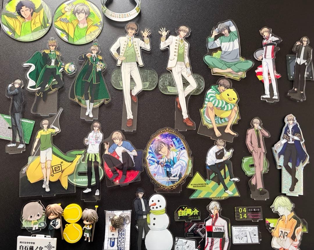 白石蔵ノ介 四天宝寺 アクスタ 忍足謙也 JF ジャンフェス ライダース 雪遊び