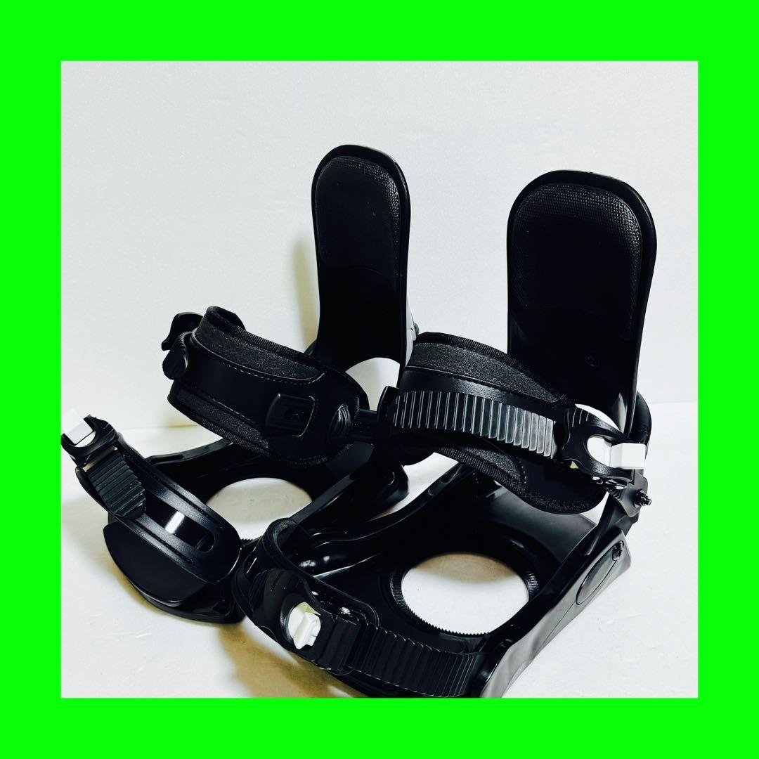 MLサイズ 新品未使用ブラック スノーボードビンディング 未使用