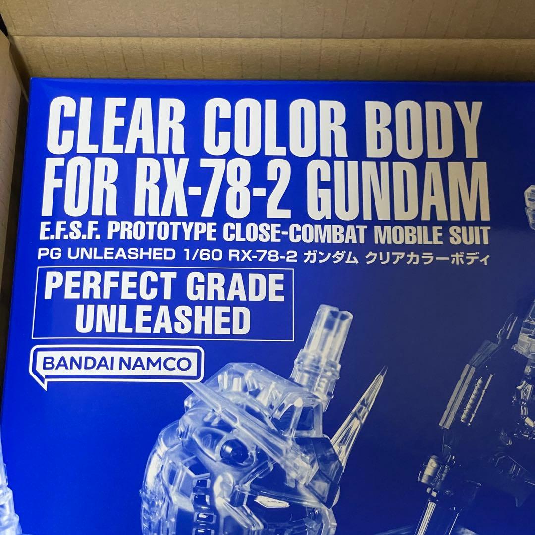 ＰＧ ＵＮＬＥＡＳＨＥＤ 1/60 RX-78-2 ガンダム クリアカラーボディ