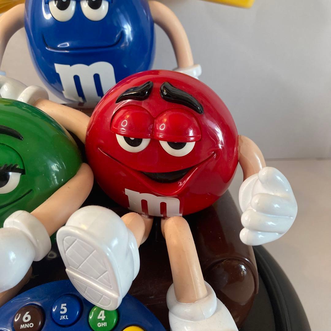 m&m's エムアンドエムズ キャラクターのおしゃべりする電話機 実際に使用可能