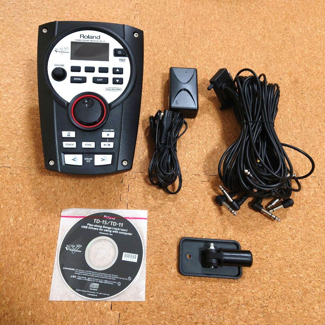 美品 Roland TD-11 最新 Ver.1.15 音源 モジュール ①