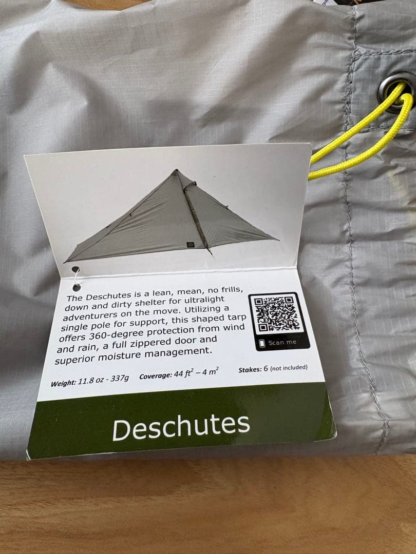 テント・タープ Deschutes Ultralight Backpacking Tarp
