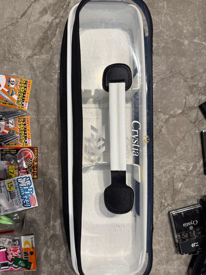 豪華　ワカサギ　セット　Daiwa Crystiaリール