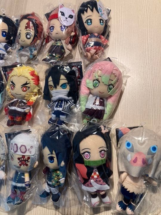 鬼滅の刃 chibiぬいぐるみ 18種 新品セット‼︎国内正規品‼︎送料込み‼︎
