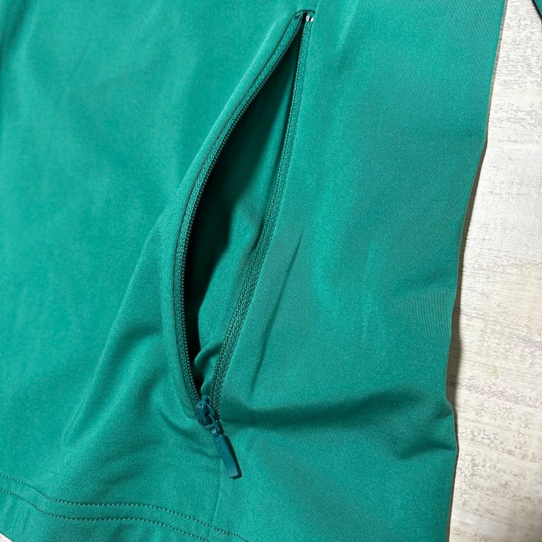 J.リンドバーグ★吸水速乾★ビッグロゴ★ストレッチハーフジップ【メンズサイズL】