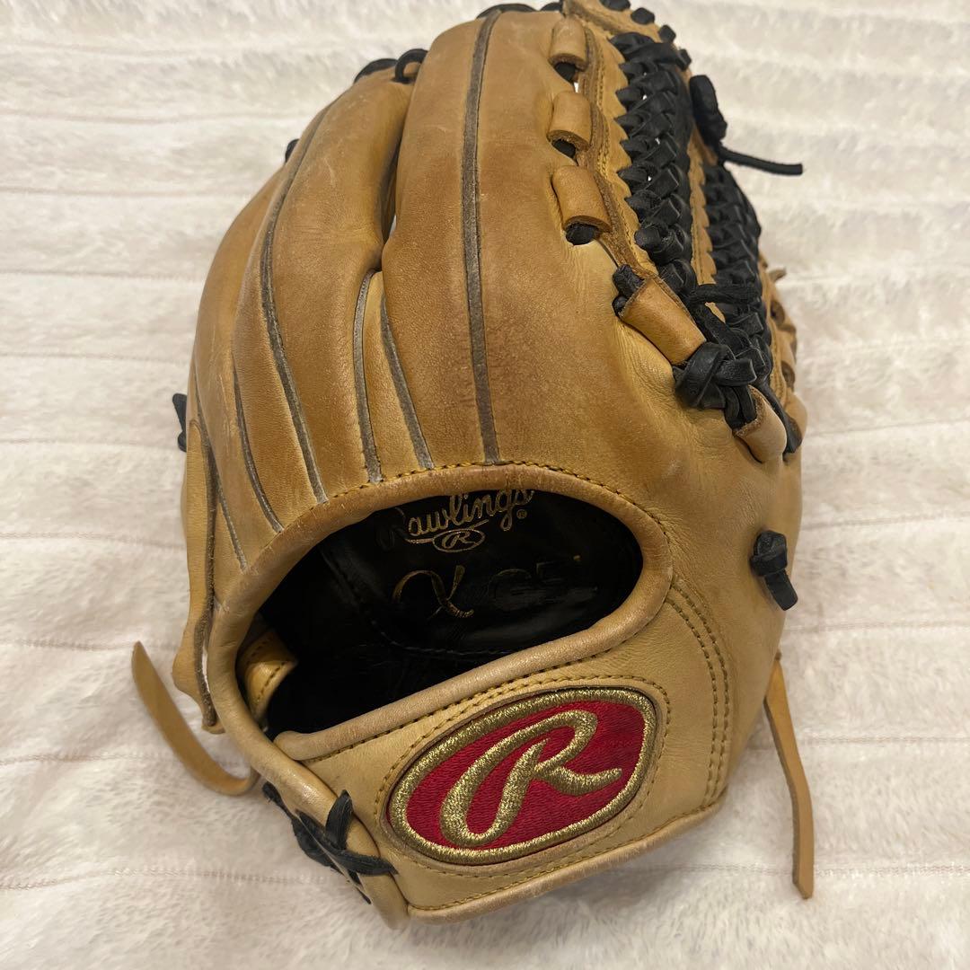 ローリングス　硬式オーダー内野手用　グローブ　袋、ホルダー付き