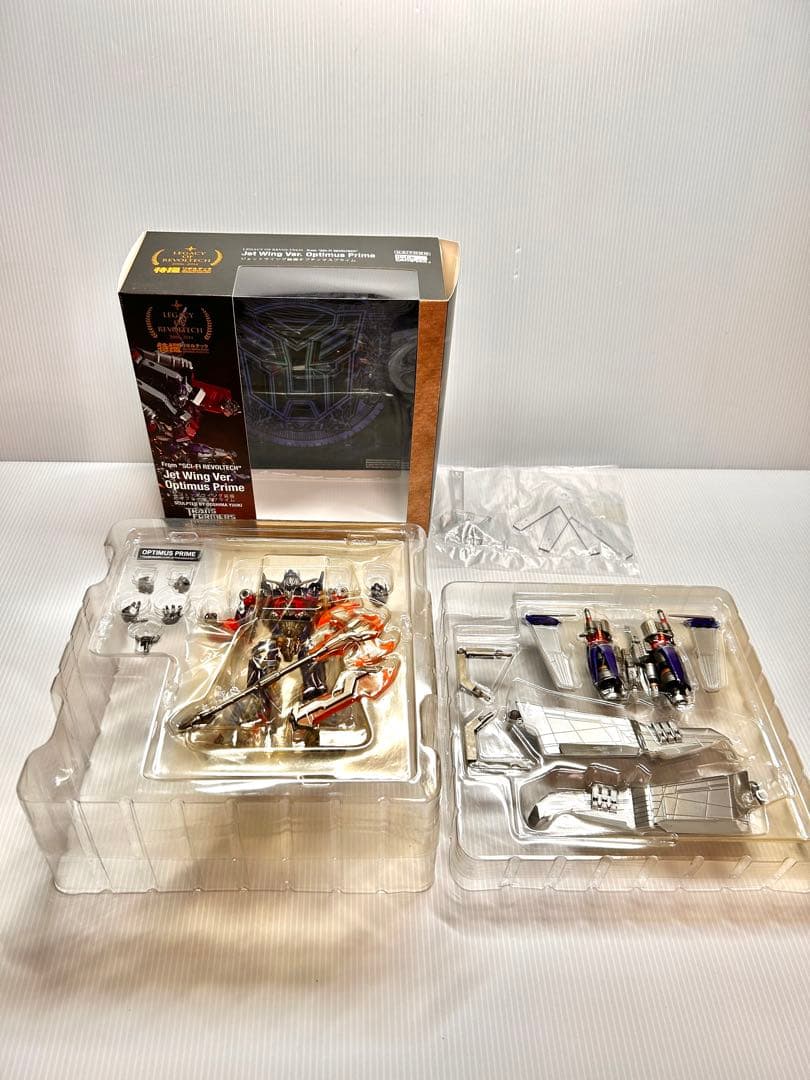 希少❗️特撮リボルテック ジェットウイング装備オプティマスプライム LR-044