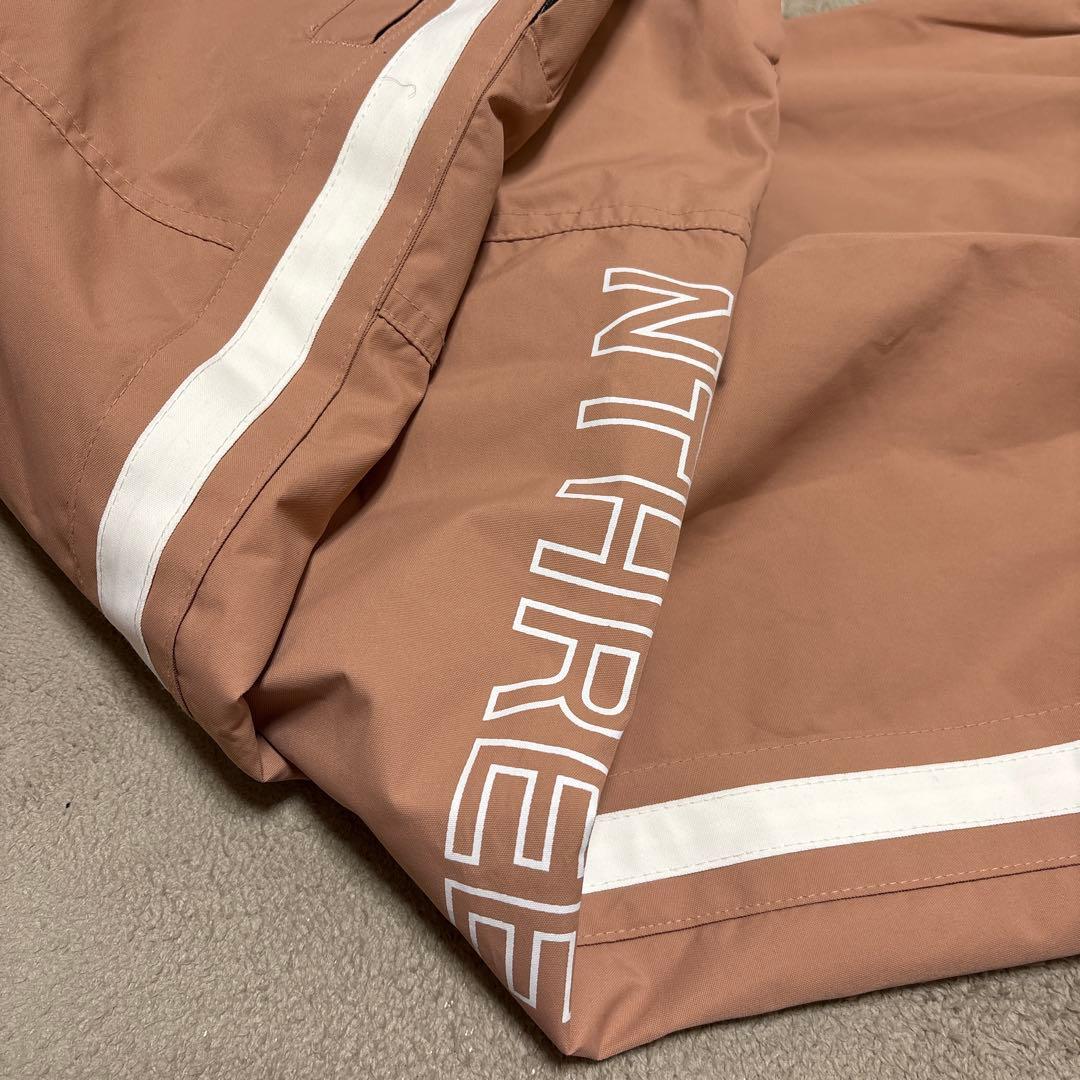 エヌスリー　ビブパンツ　ピンク　S スノウウェア