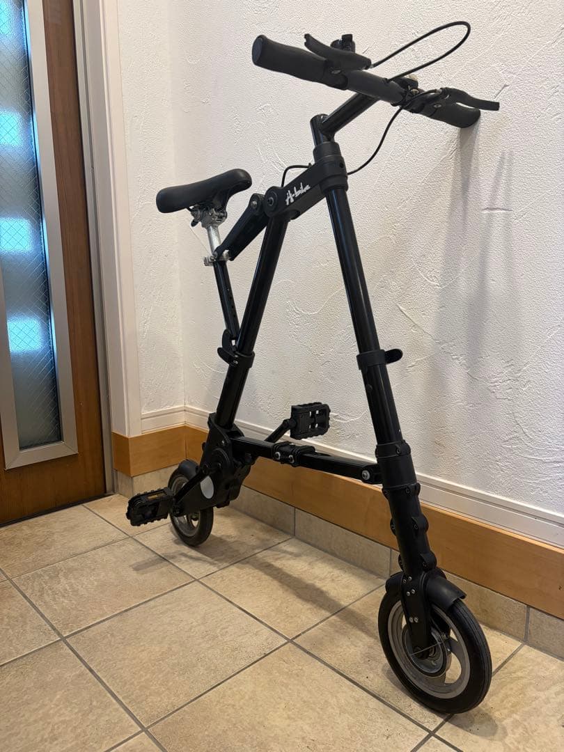 A-bike 折りたたみ自転車 黒
