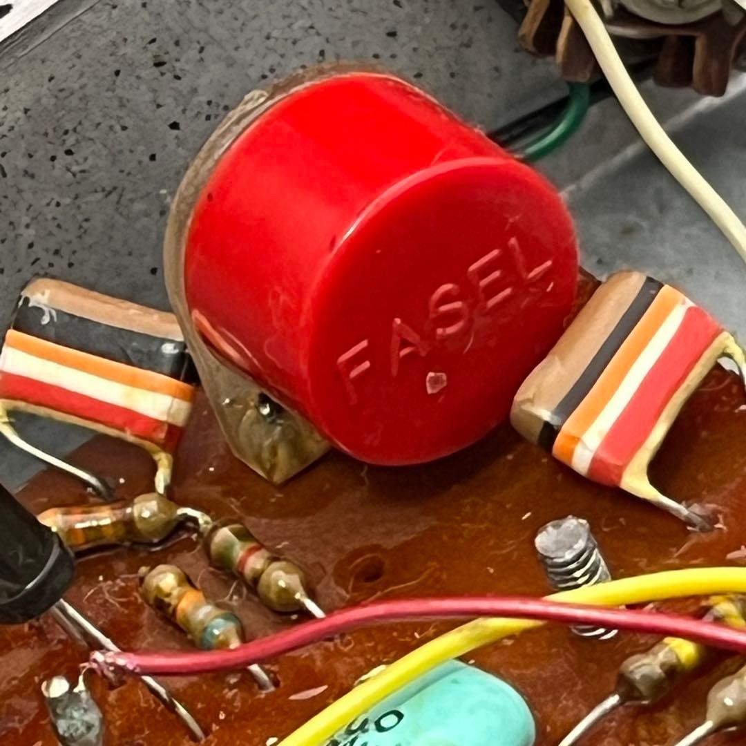 ビンテージ JEN cry baby ワウペダル　イタリア製　赤FASEL