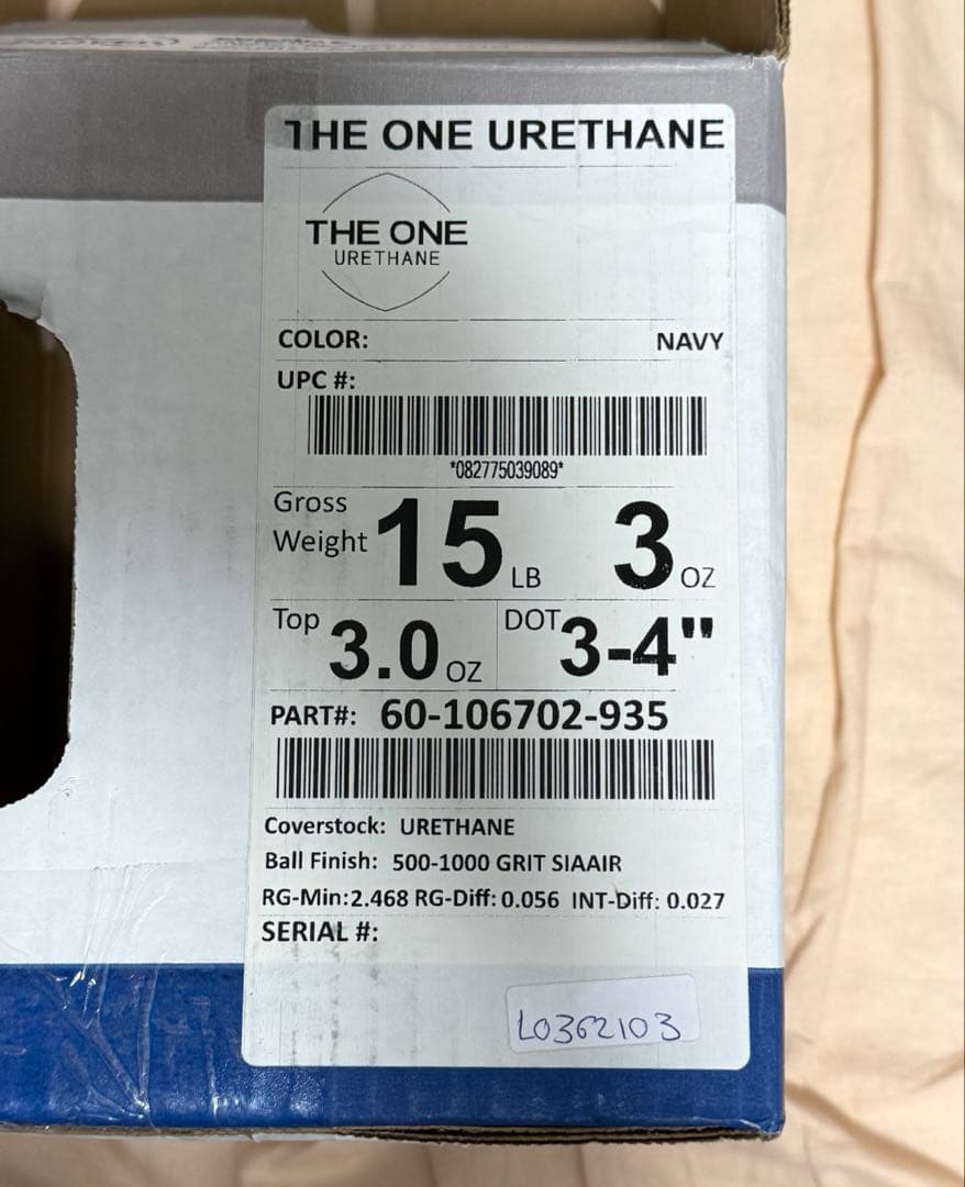 【新品】初代ザ・ワン ウレタン　15ポンド3オンス