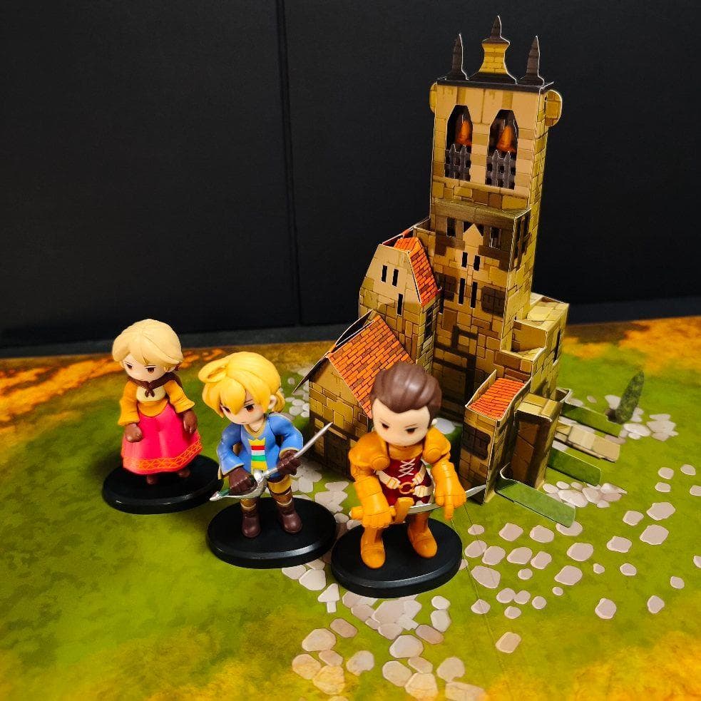 FFT フィギュア＋限定ジオラマセット ファイナルファンタジータクティクス